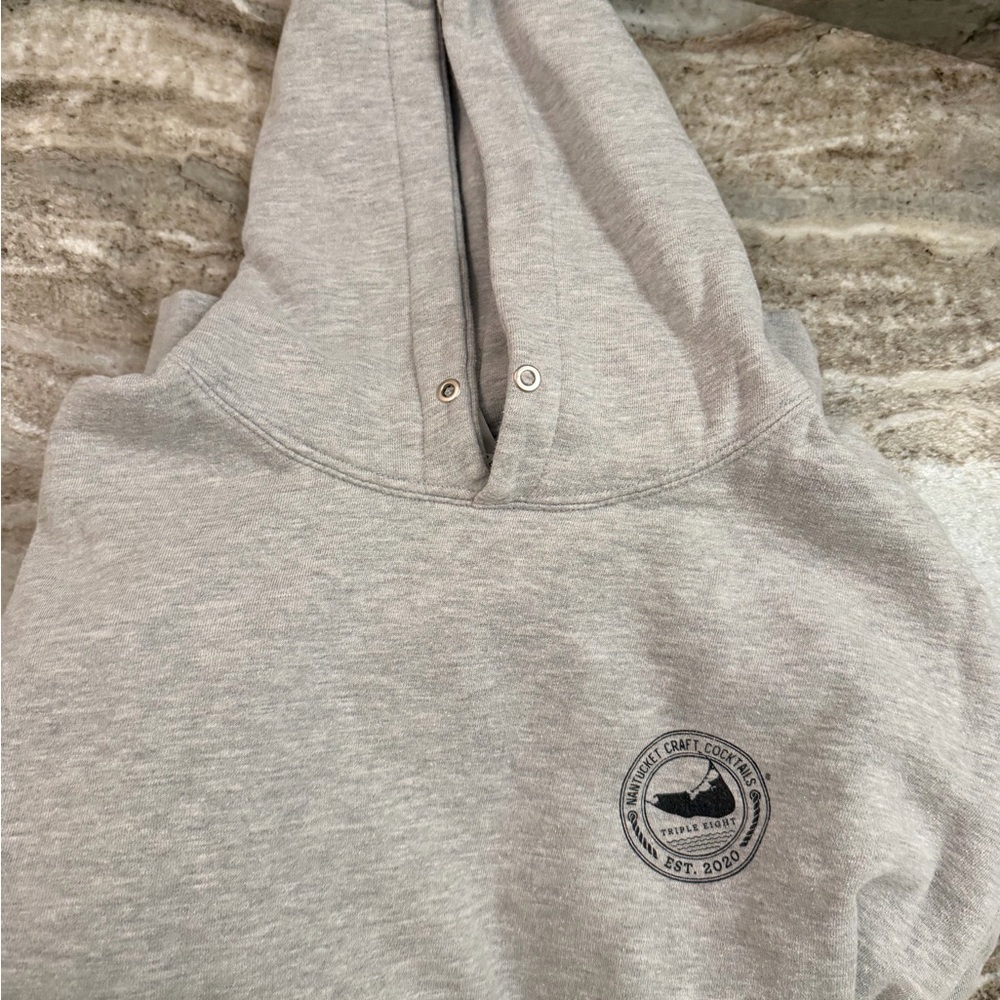 Nantucket Tequila Lime Light Gray Hoodie
